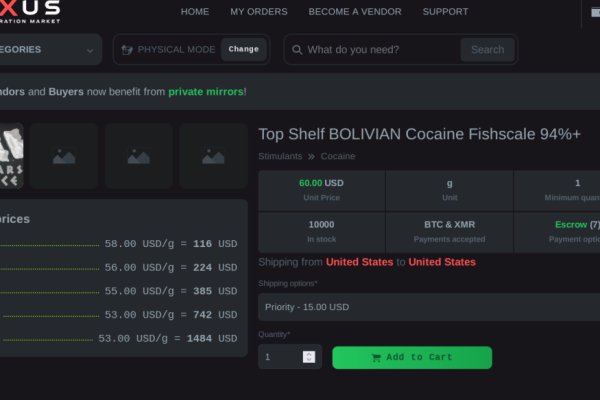 nexus market darknet
