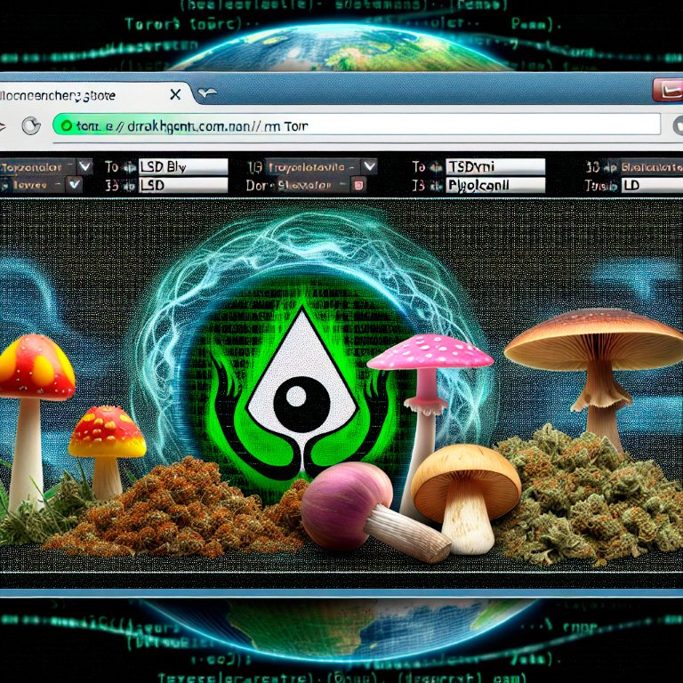 Smooth drug trade in the darknet dark web marketplaces