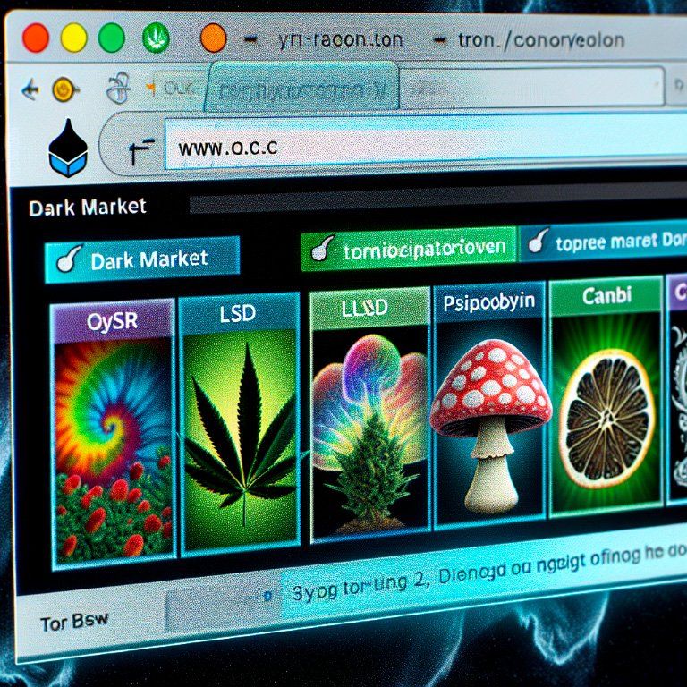 Global drug trade made simple on the darknet dark websites